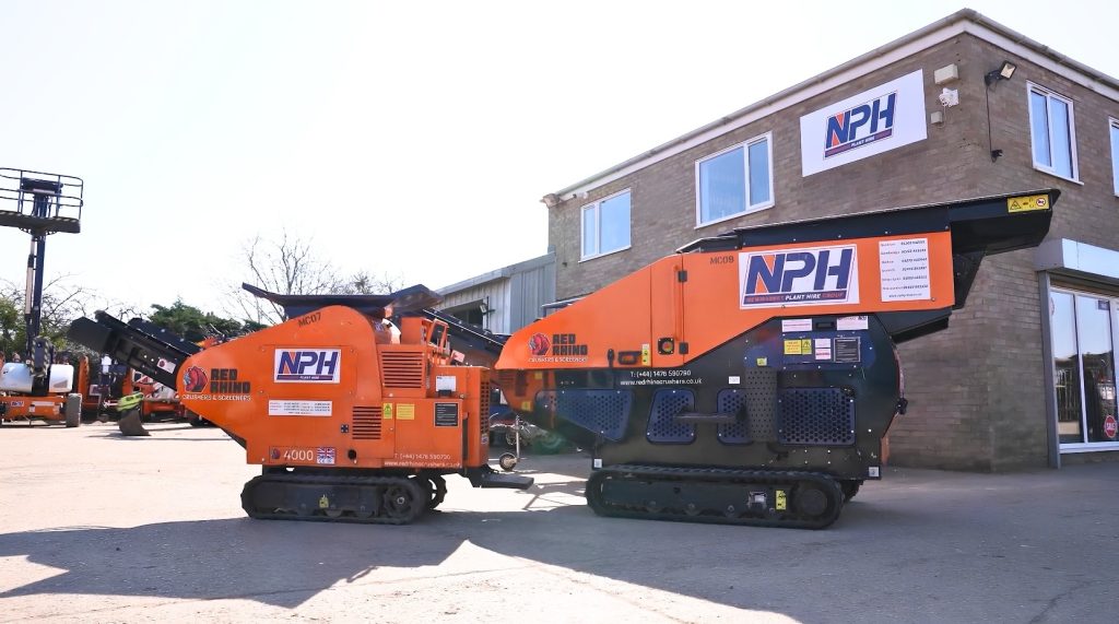 Red Rhino Crushers from Newmarket Plant Hire Group